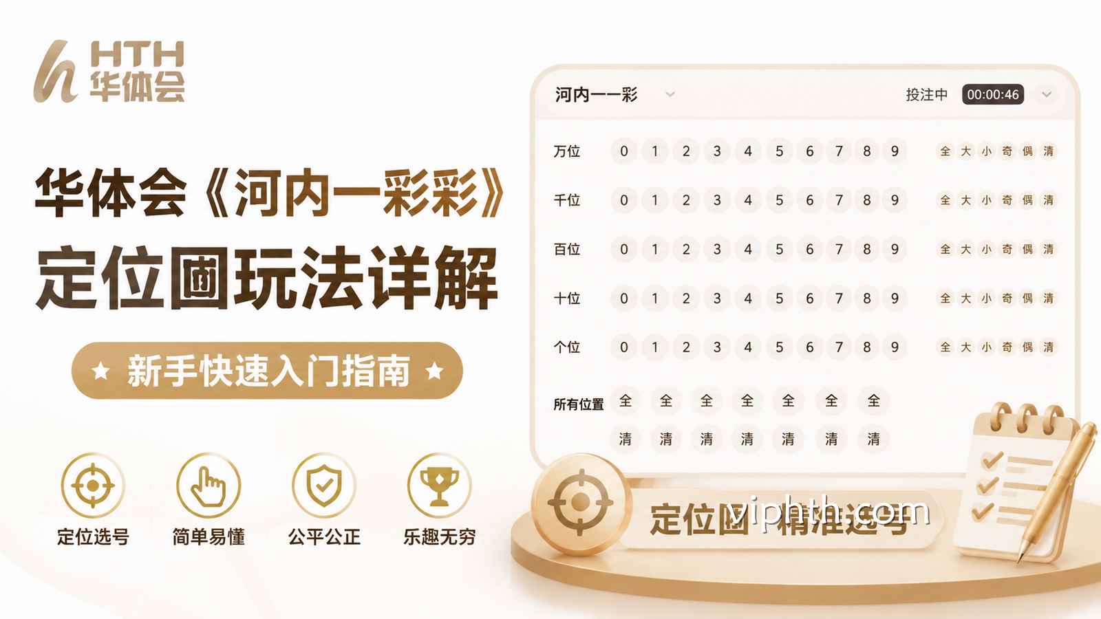 华体会《河内一分彩》定位胆玩法详解 新手快速入门指南